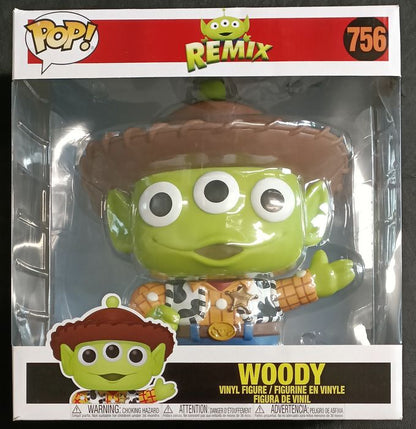 #756 Woody (Alien) - 10 Inch - Disney - Box Damaged Funko POP