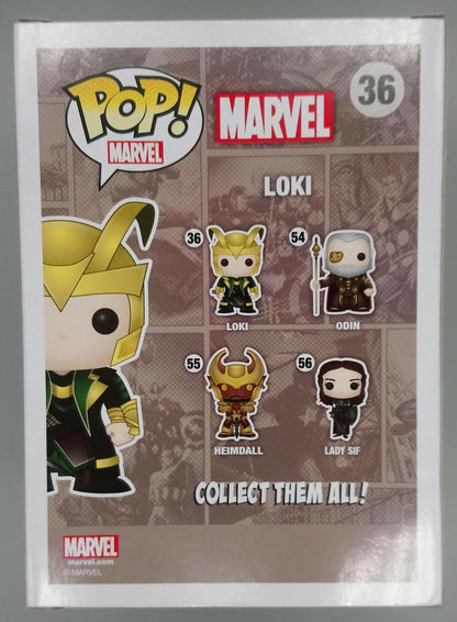 36 Loki (Helmet) - B&W - Marvel - Exclusive Funko POP