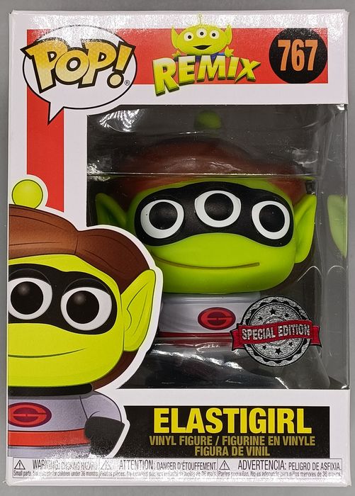 #767 Elastigirl (Alien) - Disney Toy Story Incredibles Funko POP