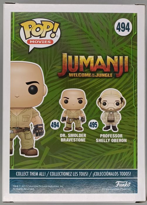 494 Dr. Smolder Bravestone - Jumanji - Funko POP - Box Damaged