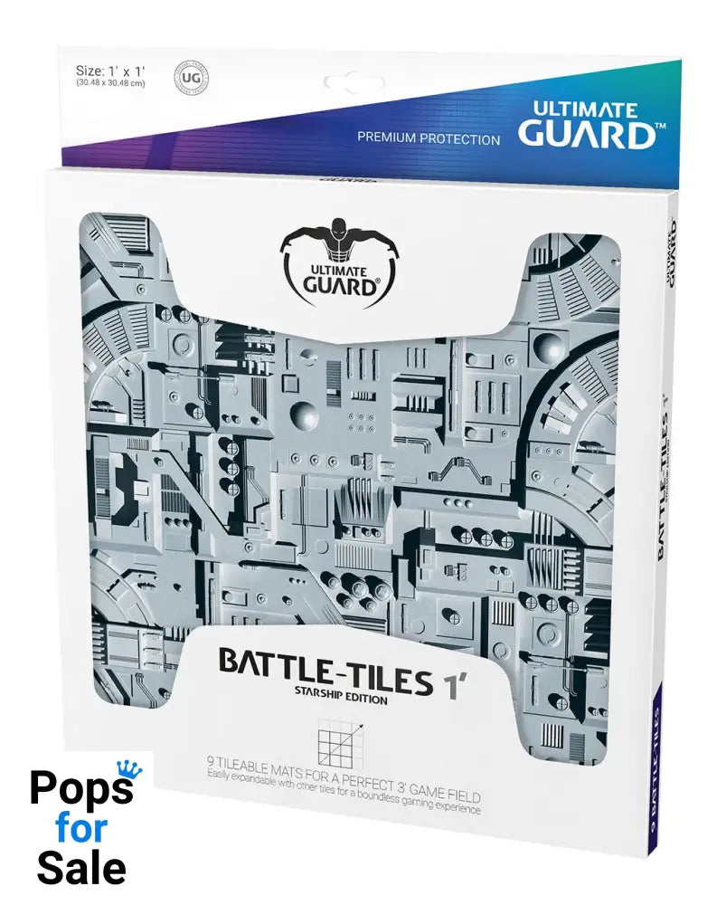 Ultimate Guard Battle-Tiles 1' Starship 30 x 30 cm (9)
