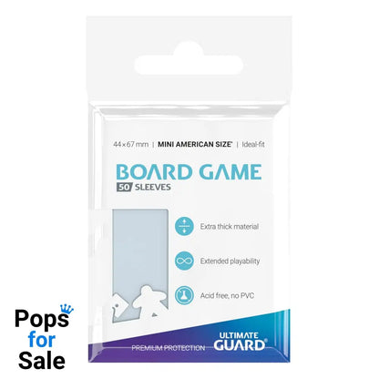 Ultimate Guard Board Game Sleeves (50) - Mini American
