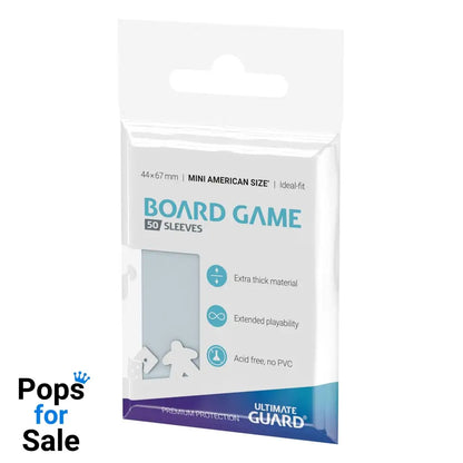 Ultimate Guard Board Game Sleeves (50) - Mini American
