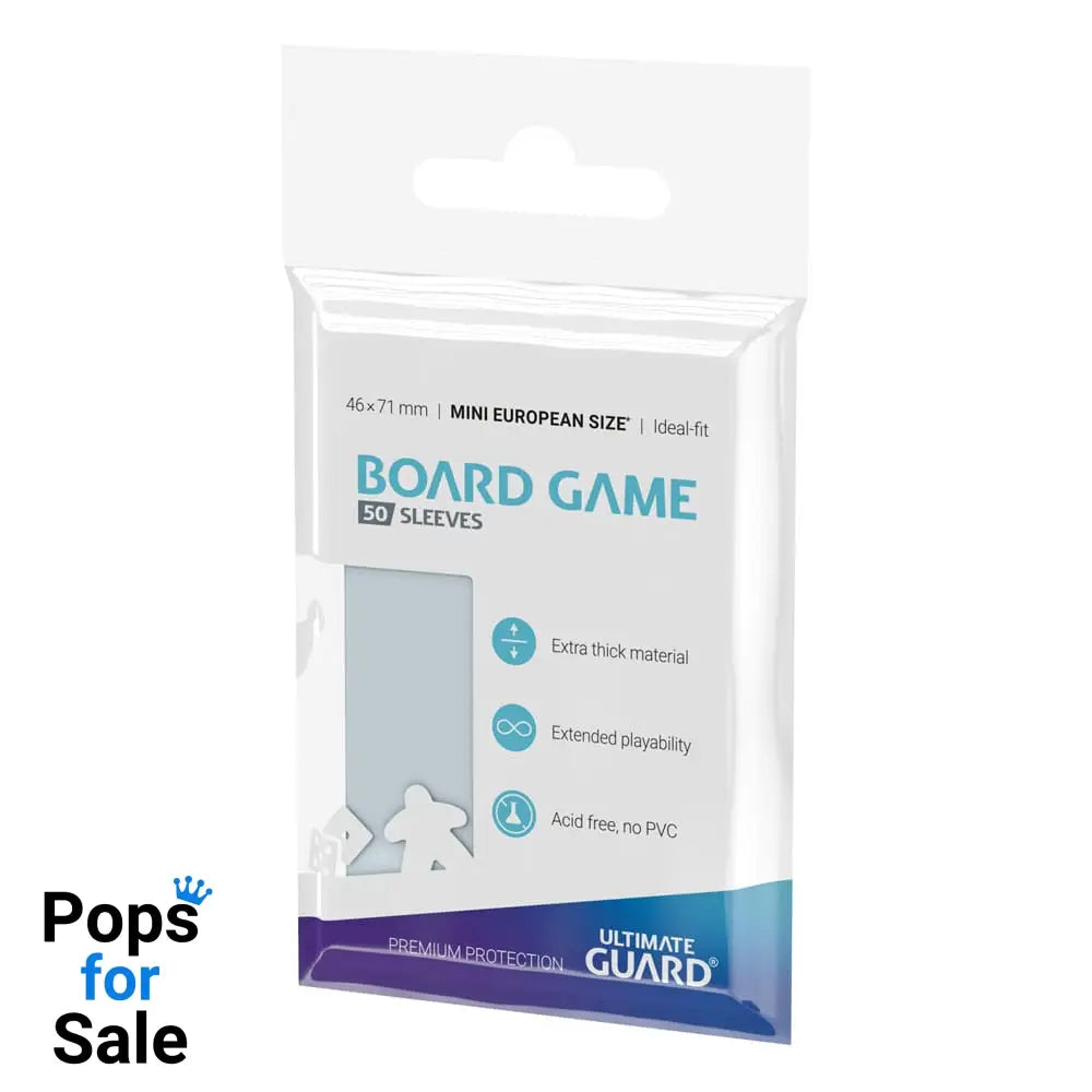 Ultimate Guard Board Game Sleeves (50) - Mini European