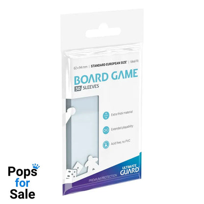 Ultimate Guard Board Game Sleeves (50) - Standard European