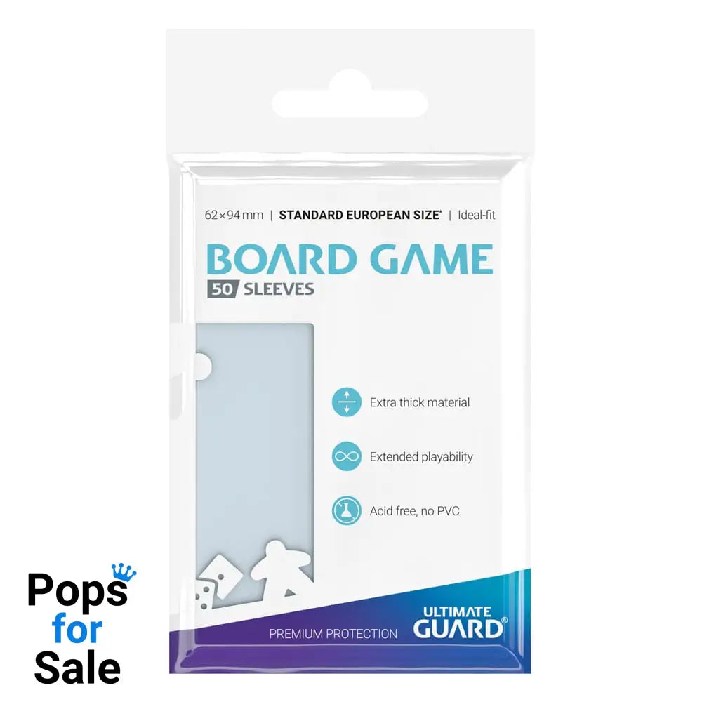 Ultimate Guard Board Game Sleeves (50) - Standard European