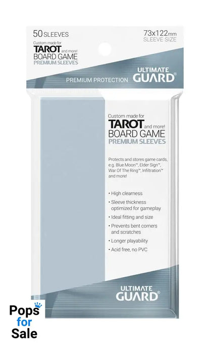 Ultimate Guard Board Game Sleeves (50) - Tarot Card Sleeves for Board Game Cards