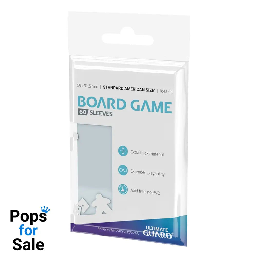 Ultimate Guard Board Game Sleeves (60) - Standard American