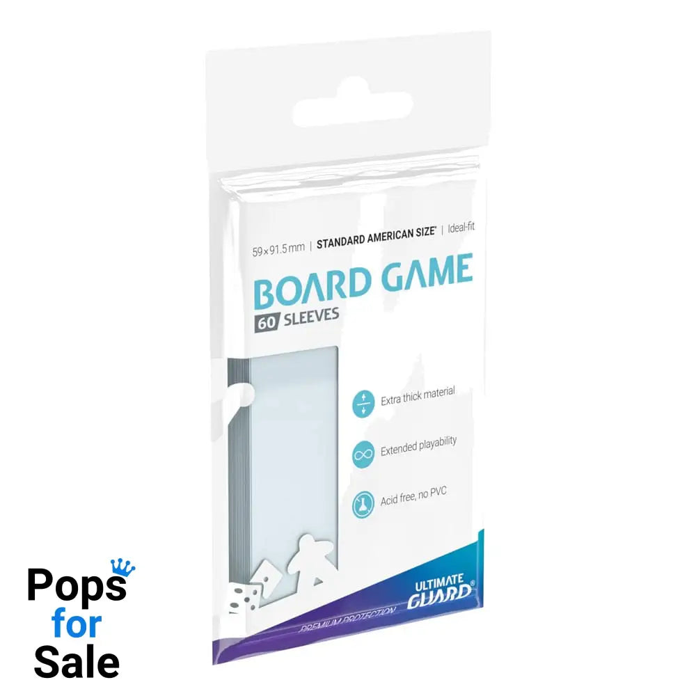 Ultimate Guard Board Game Sleeves (60) - Standard American