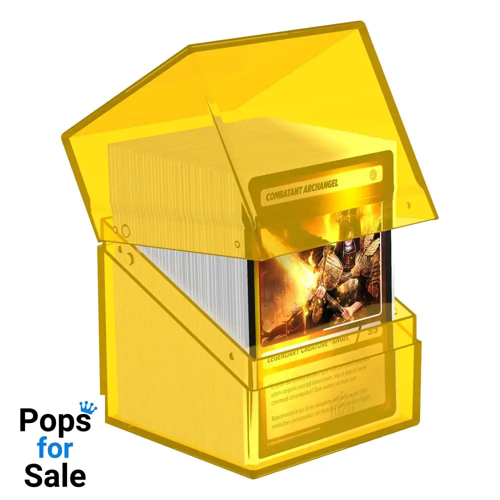 Ultimate Guard Boulder 100+ Clear - Amber