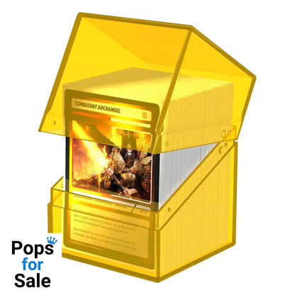 Ultimate Guard Boulder 100+ Clear - Amber Card Boxes