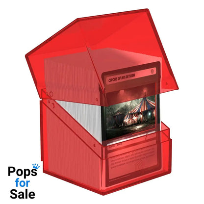 Ultimate Guard Boulder 100+ Clear - Ruby