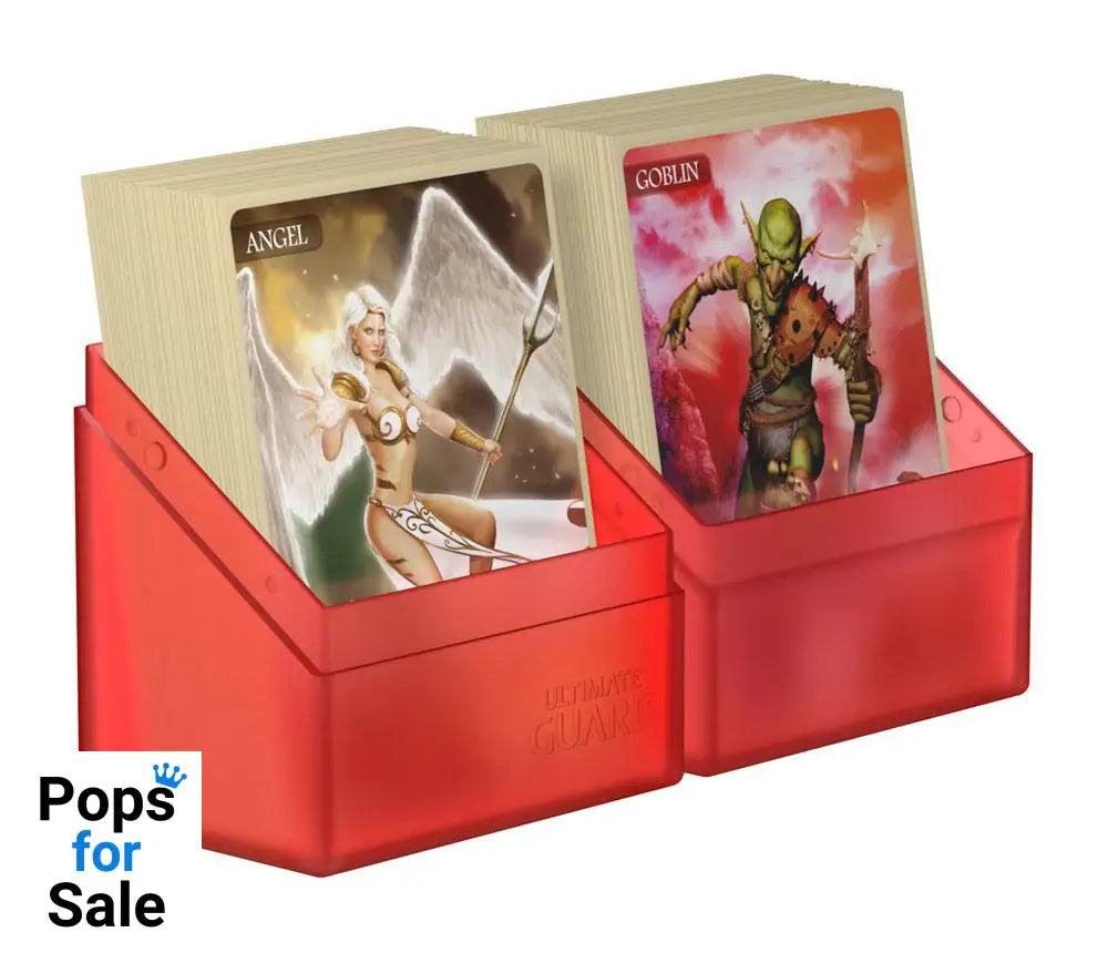Ultimate Guard Boulder 60+ - Ruby Card Boxes