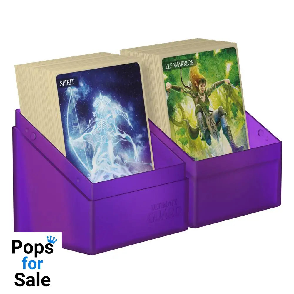 Ultimate Guard Boulder 80+ - Amethyst Card Boxes