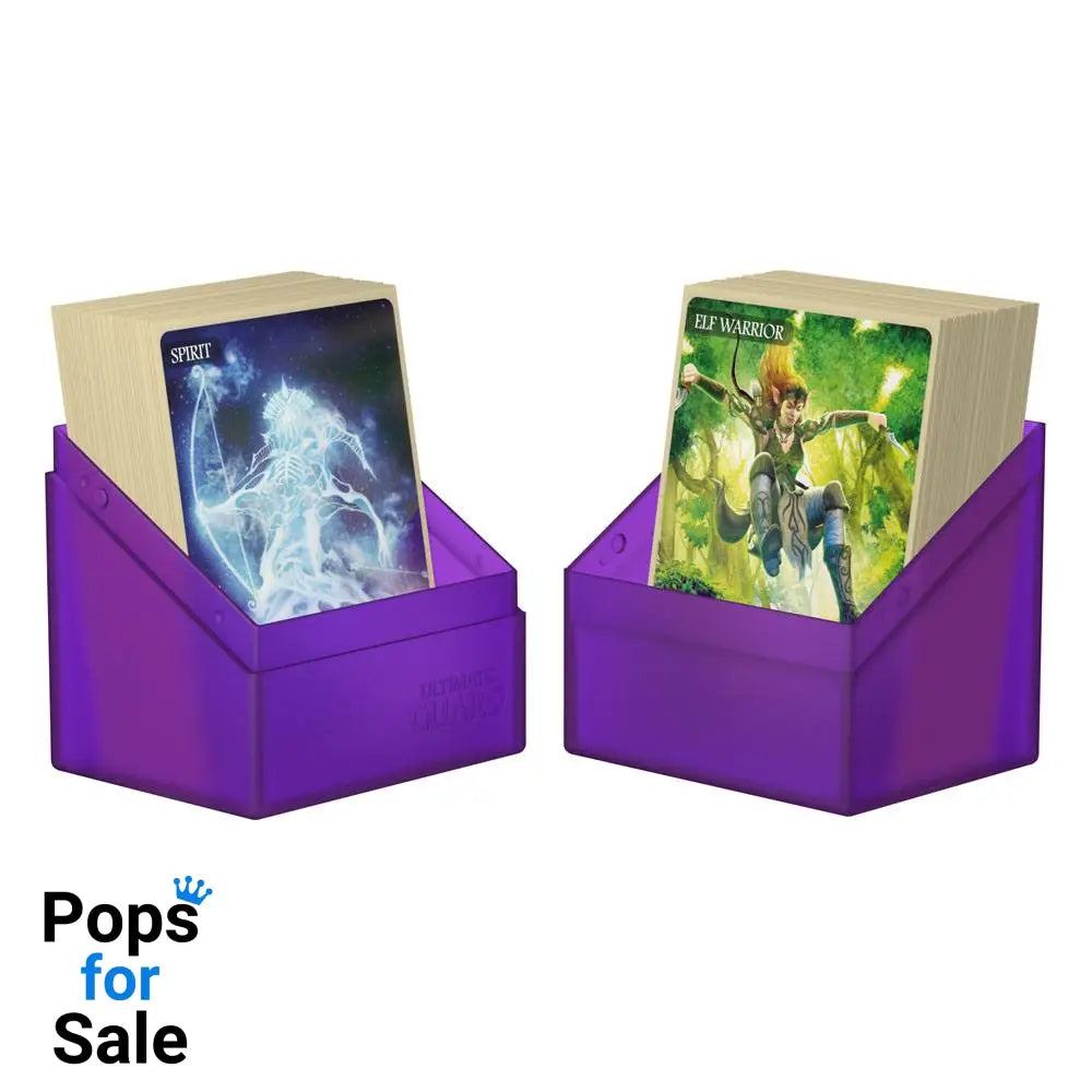 Ultimate Guard Boulder 80+ - Amethyst Card Boxes