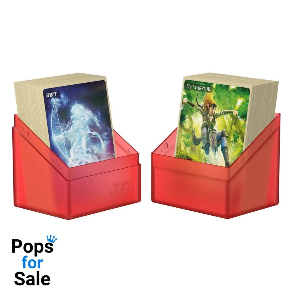 Ultimate Guard Boulder 80+ - Ruby Card Boxes