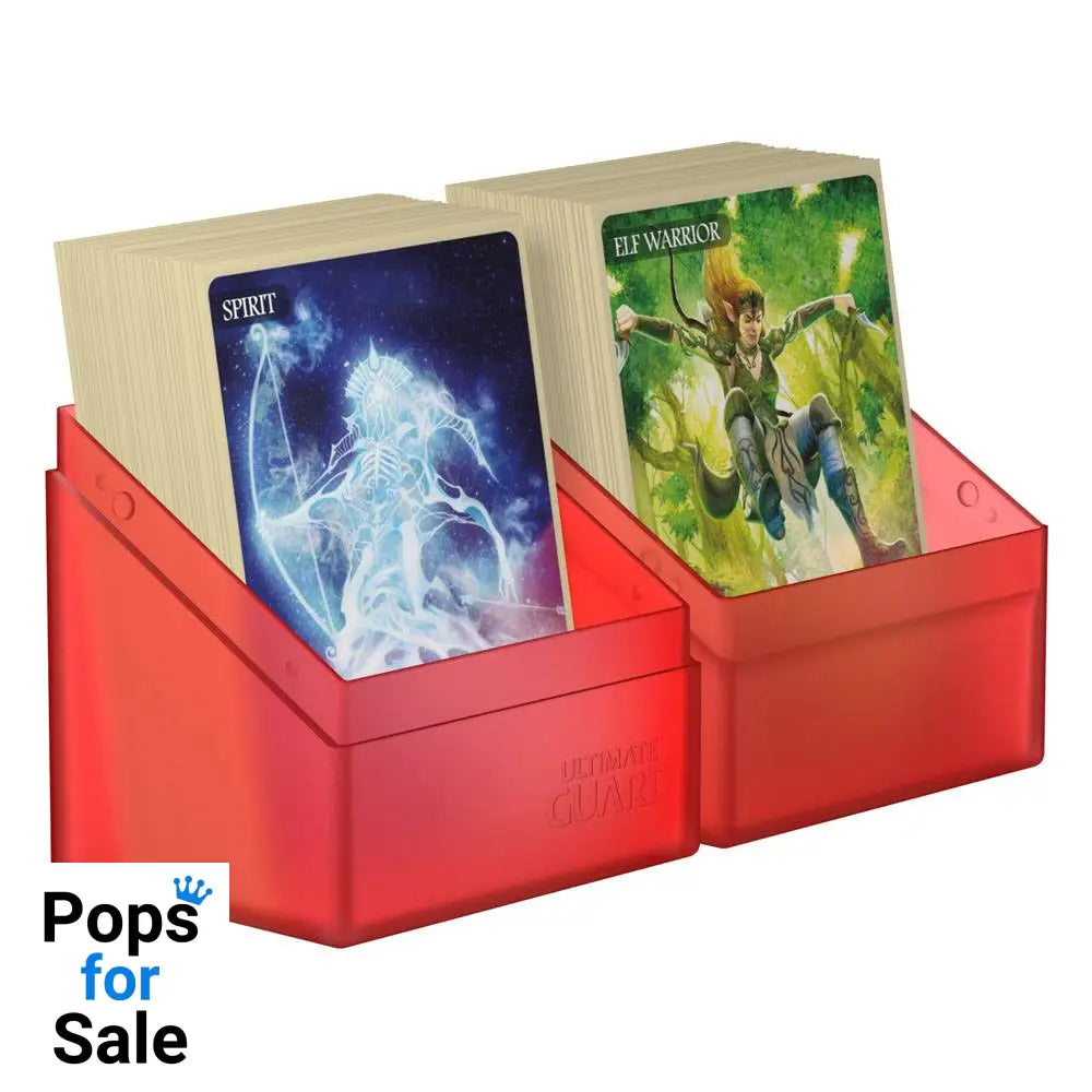 Ultimate Guard Boulder 80+ - Ruby Card Boxes