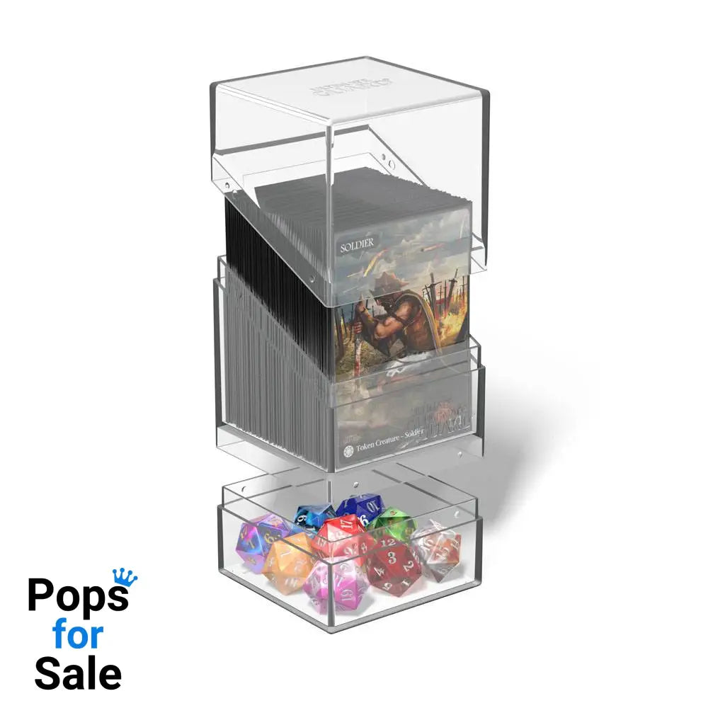 Ultimate Guard Boulder'n'Tray 100+ - Clear