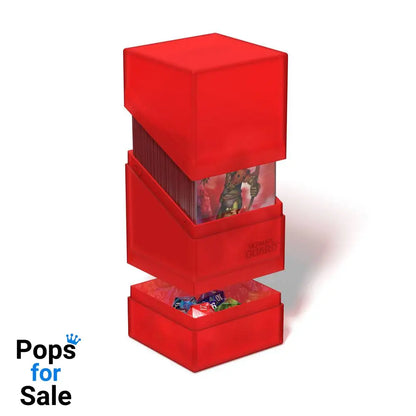 Ultimate Guard Boulder'n'Tray 100+ - Ruby