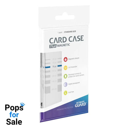 Ultimate Guard Card Case Magnetic - 75 pt Card Sleeves (Standard Size)