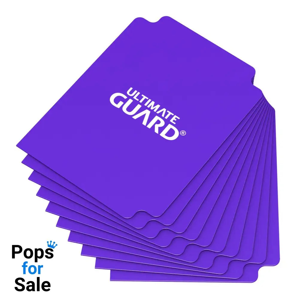 Ultimate Guard Card Dividers Standard Size (10) - Purple Card Accessories
