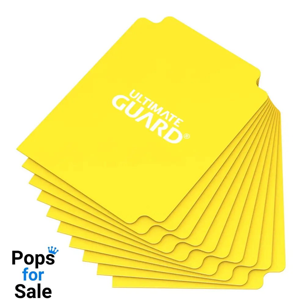 Ultimate Guard Card Dividers Standard Size (10) - Yellow