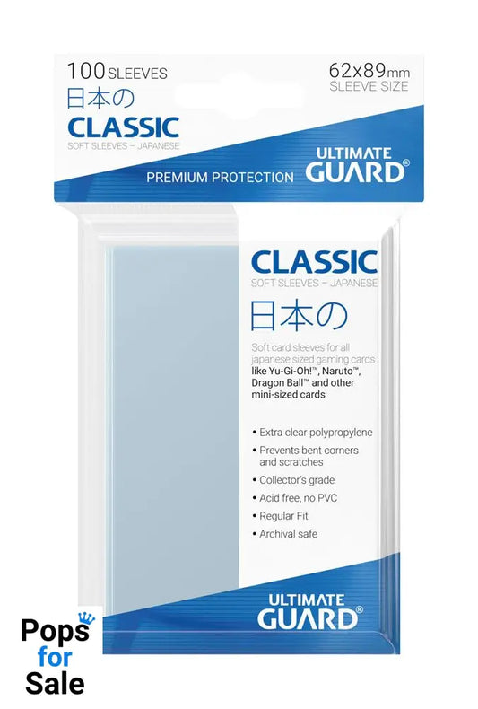 Ultimate Guard Classic Sleeves Japanese Size (100)
