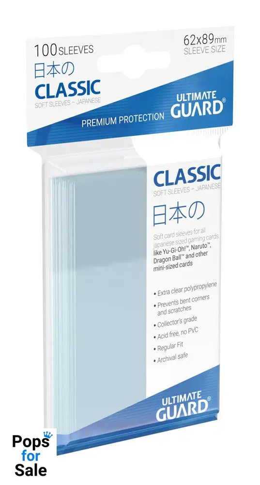 Ultimate Guard Classic Sleeves Japanese Size (100)