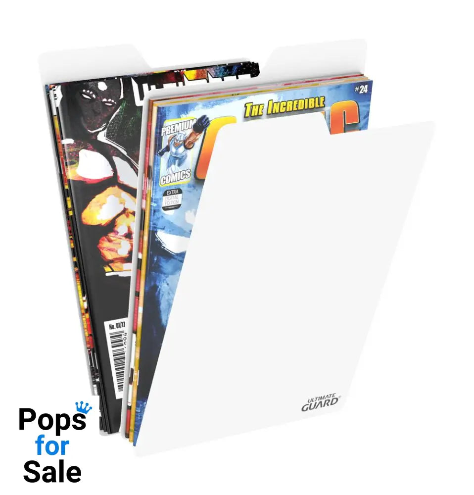 Ultimate Guard Comic Book Dividers (25) - White