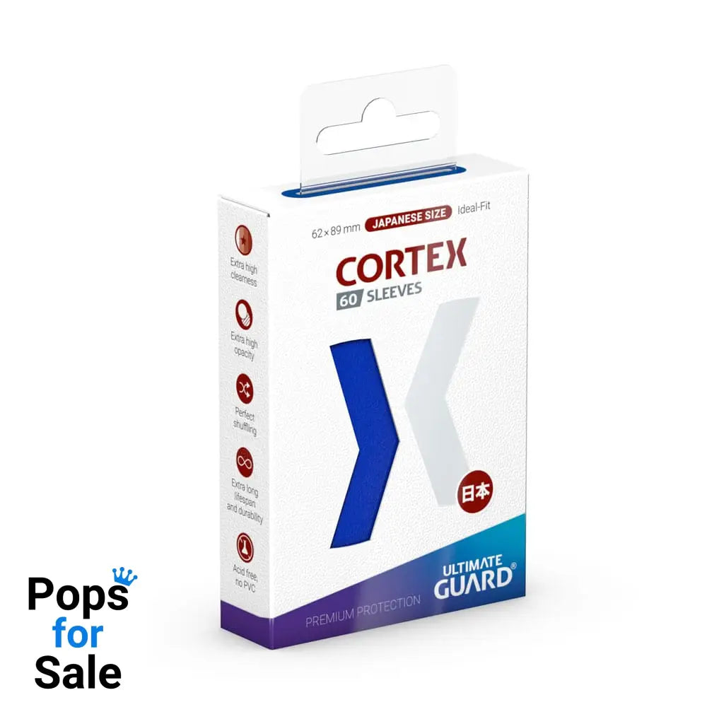 Ultimate Guard Cortex Sleeves Japanese Size (60) - Blue