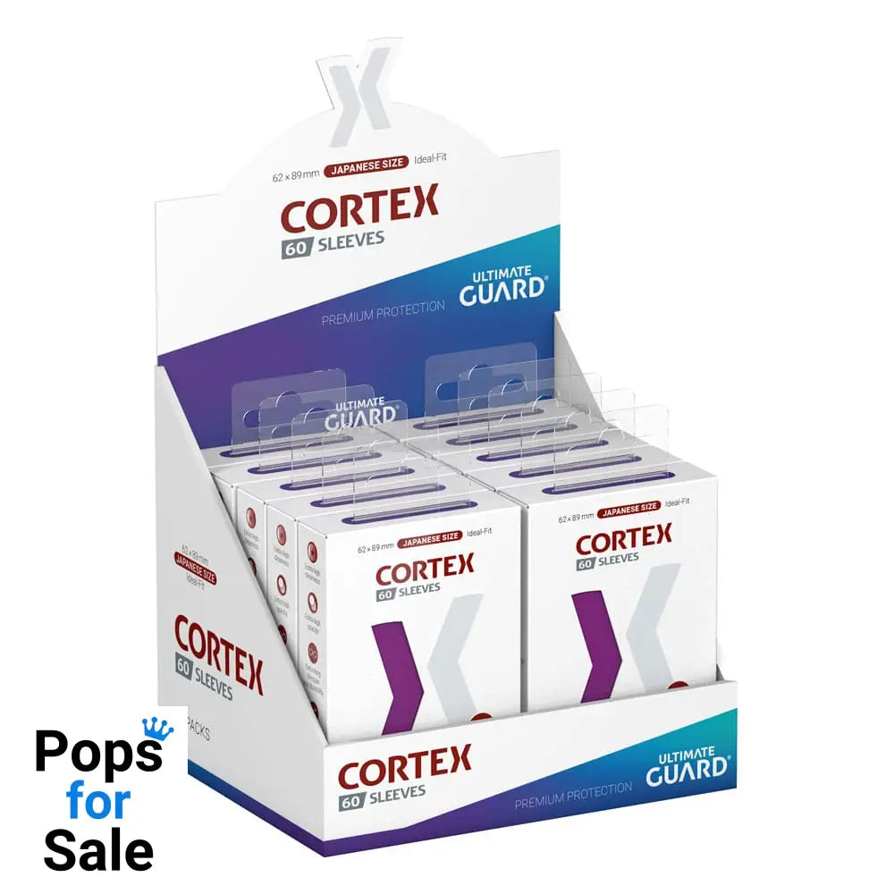 Ultimate Guard Cortex Sleeves Japanese Size (60) - Purple Card Sleeves (Japanese Size)