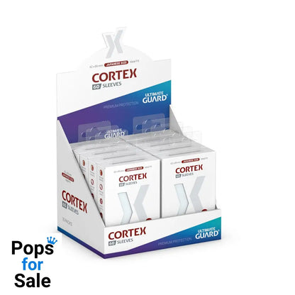 Ultimate Guard Cortex Sleeves Japanese Size (60) - Transparent