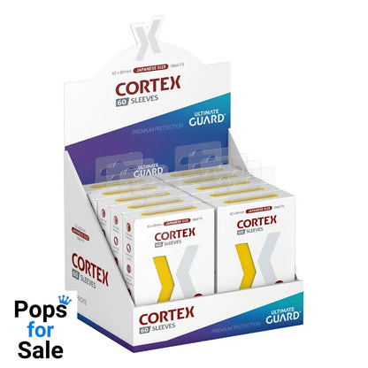 Ultimate Guard Cortex Sleeves Japanese Size (60) - Yellow