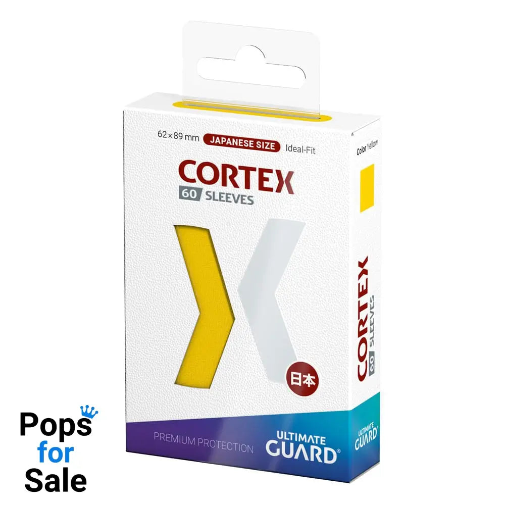 Ultimate Guard Cortex Sleeves Japanese Size (60) - Yellow