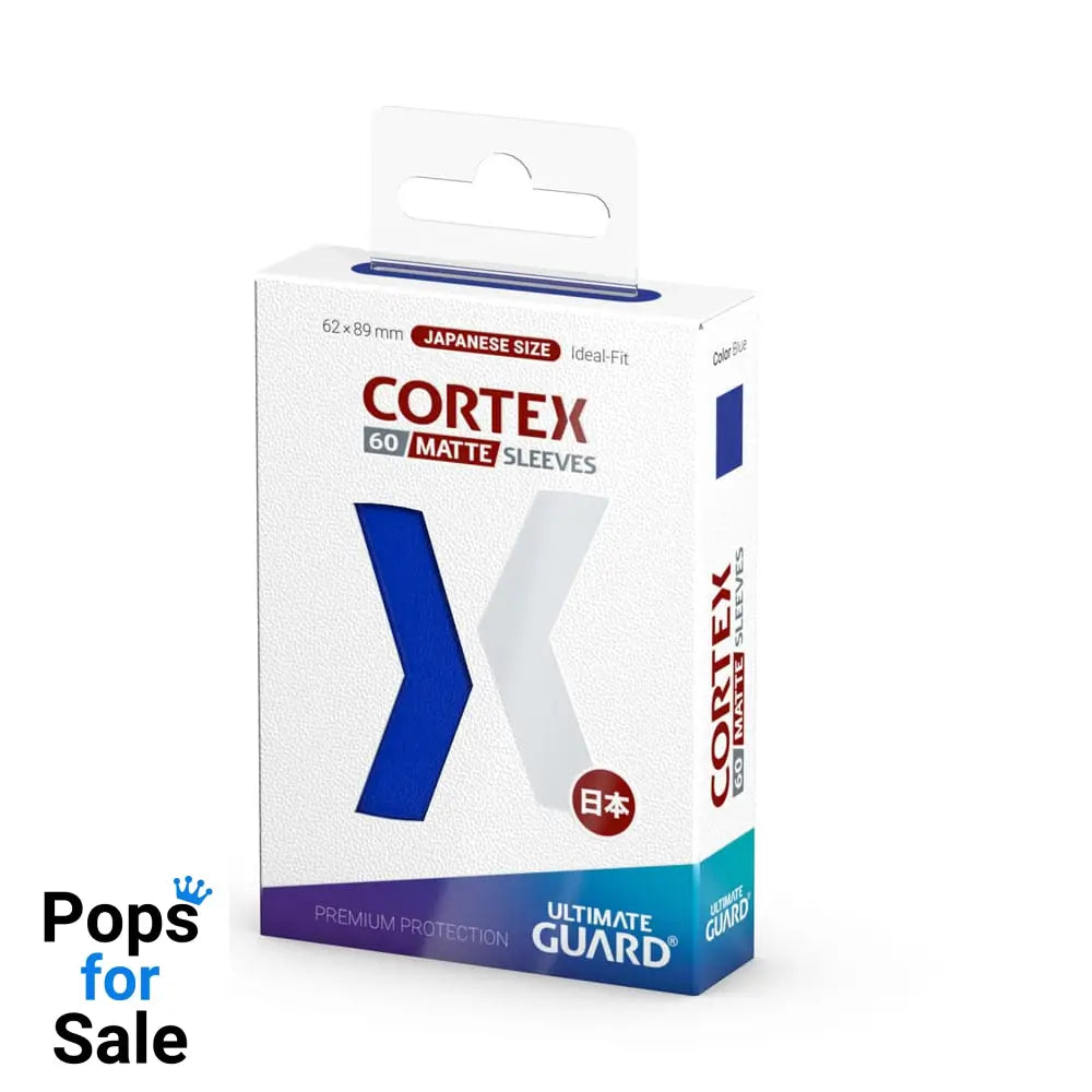 Ultimate Guard Cortex Sleeves Matte Japanese Size (60) - Blue