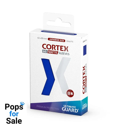 Ultimate Guard Cortex Sleeves Matte Japanese Size (60) - Blue