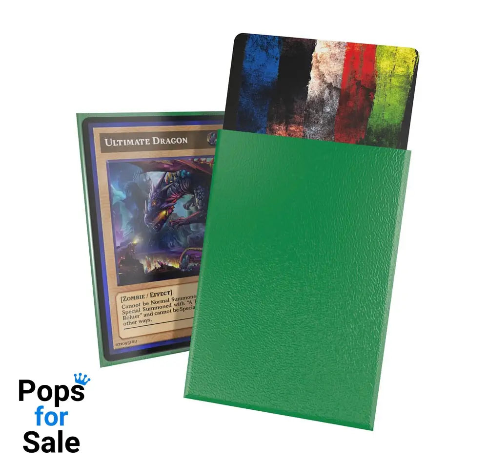Ultimate Guard Cortex Sleeves Matte Japanese Size (60) - Green