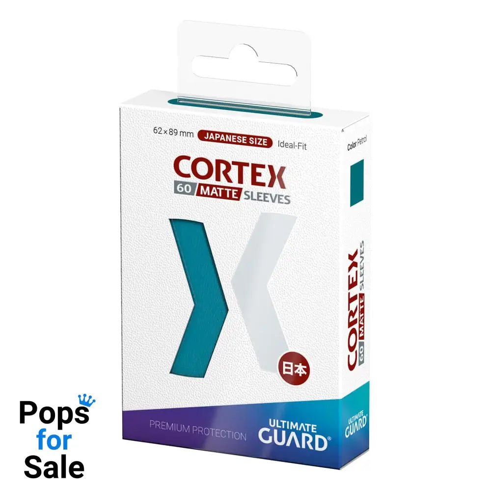 Ultimate Guard Cortex Sleeves Matte Japanese Size (60) - Petrol