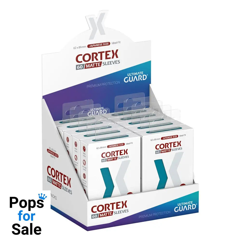 Ultimate Guard Cortex Sleeves Matte Japanese Size (60) - Petrol
