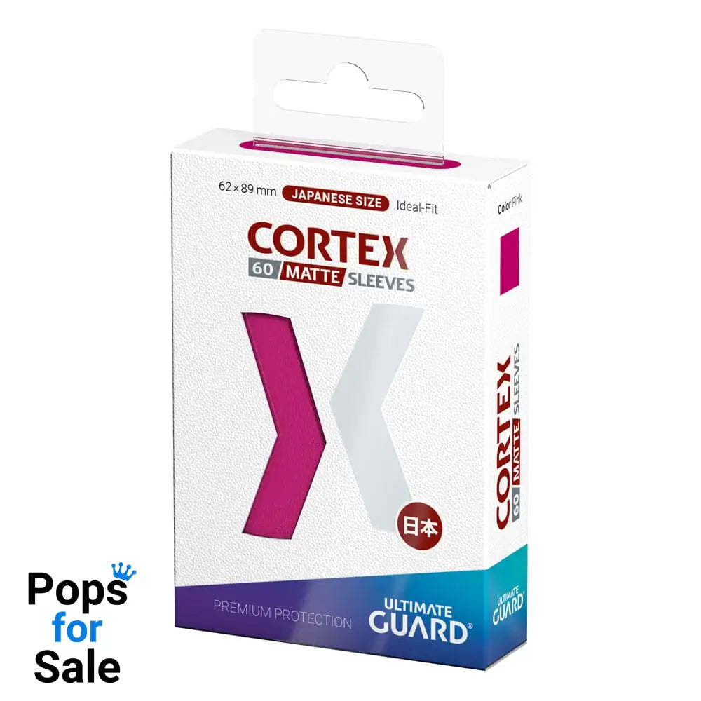 Ultimate Guard Cortex Sleeves Matte Japanese Size (60) - Pink