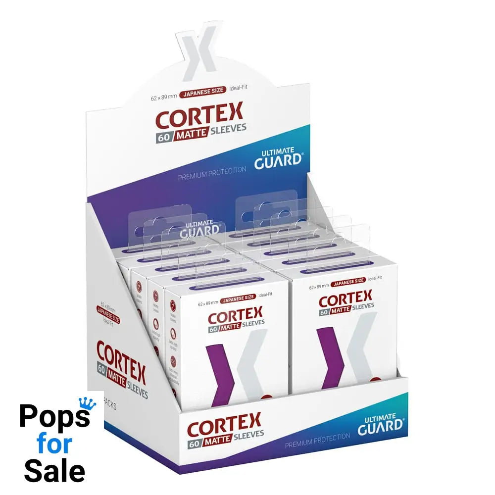 Ultimate Guard Cortex Sleeves Matte Japanese Size (60) - Purple