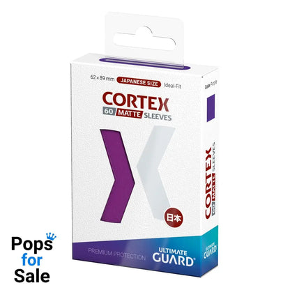 Ultimate Guard Cortex Sleeves Matte Japanese Size (60) - Purple