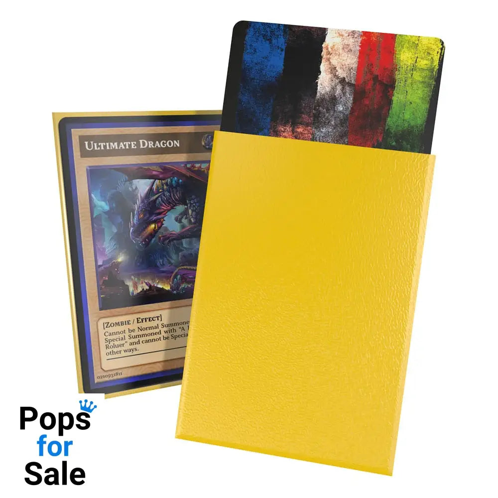 Ultimate Guard Cortex Sleeves Matte Japanese Size (60) - Yellow