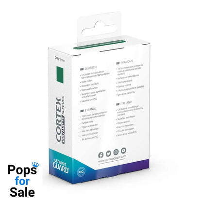 Ultimate Guard Cortex Sleeves Matte Standard Size (100) - Green