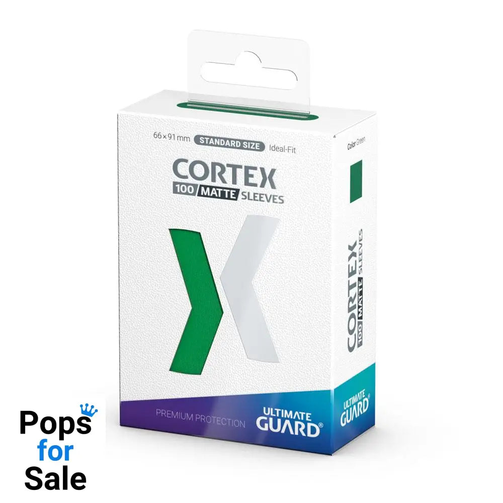 Ultimate Guard Cortex Sleeves Matte Standard Size (100) - Green