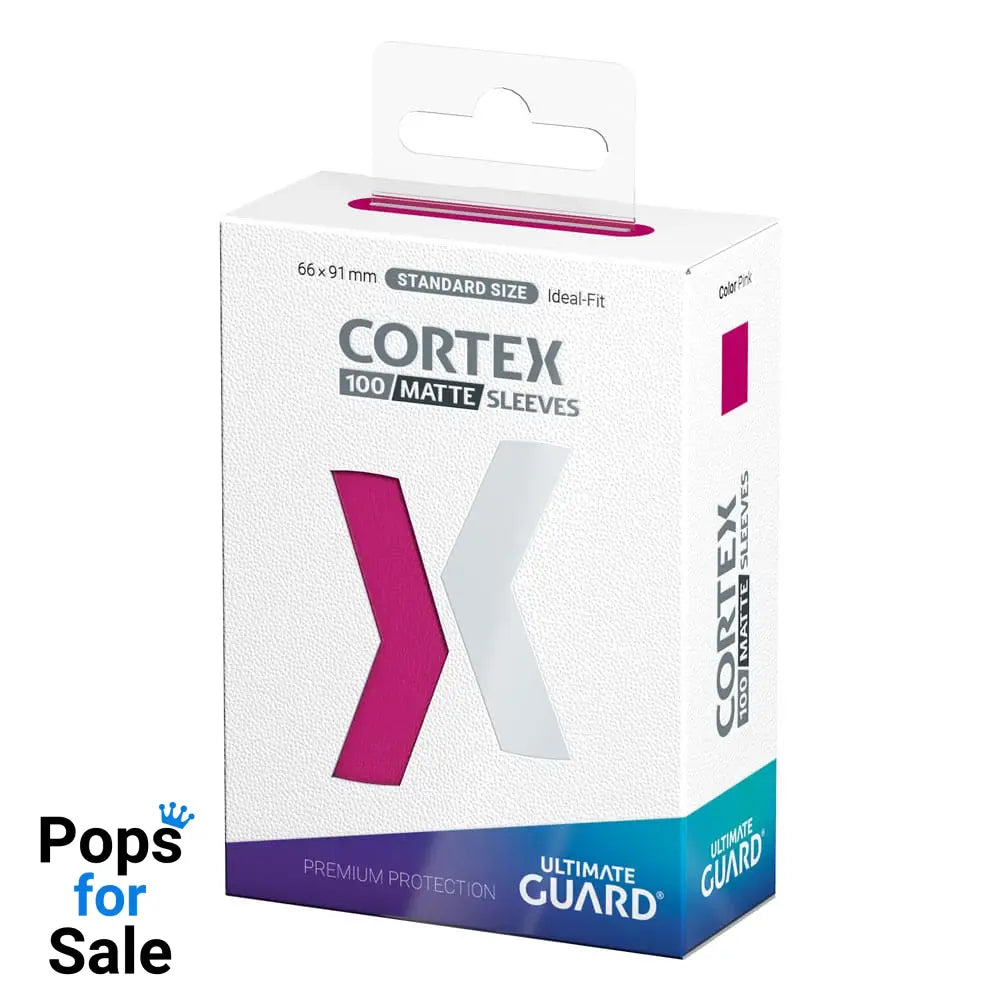 Ultimate Guard Cortex Sleeves Matte Standard Size (100) - Pink