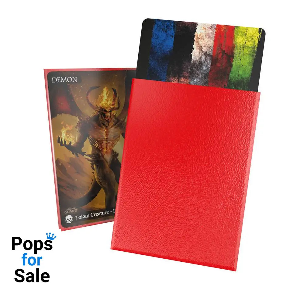 Ultimate Guard Cortex Sleeves Matte Standard Size (100) - Red