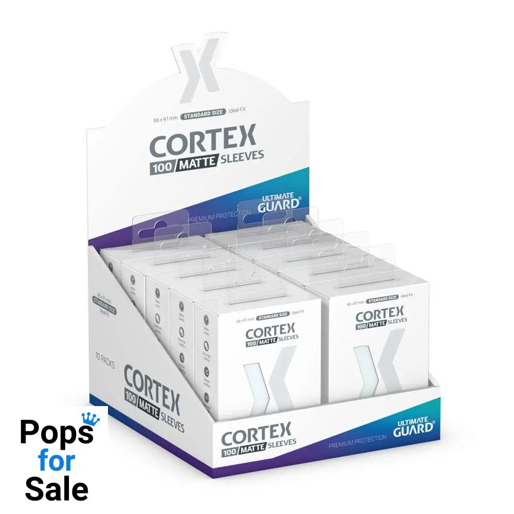 Ultimate Guard Cortex Sleeves Matte Standard Size (100) - Transparent