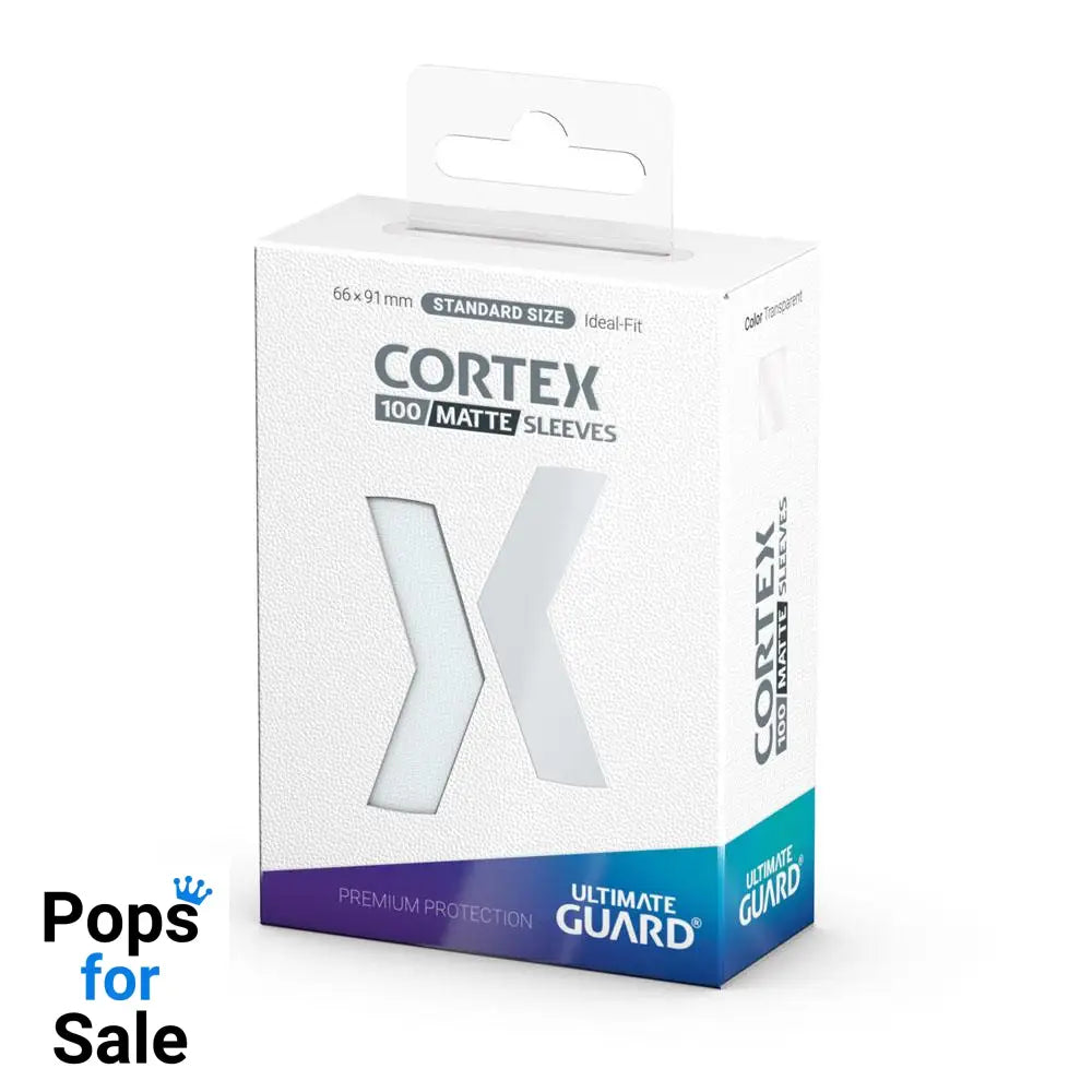 Ultimate Guard Cortex Sleeves Matte Standard Size (100) - Transparent