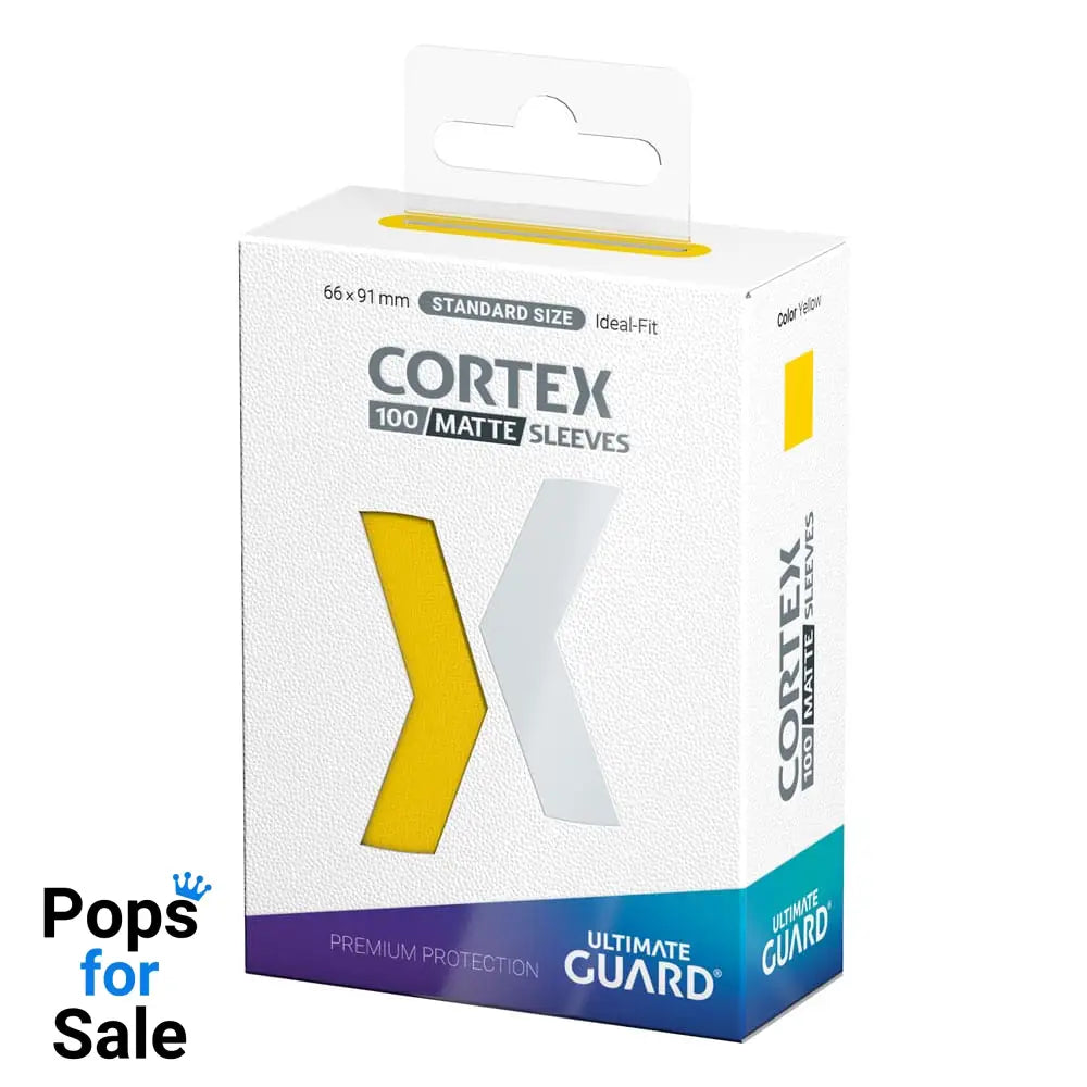 Ultimate Guard Cortex Sleeves Matte Standard Size (100) - Yellow